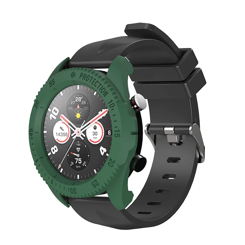SIKAI PC защитный чехол для huawei Honor Magic Watch, Прочный чехол для huawei, аксессуары для умных часов, легко устанавливается чехол - Цвет: Army green