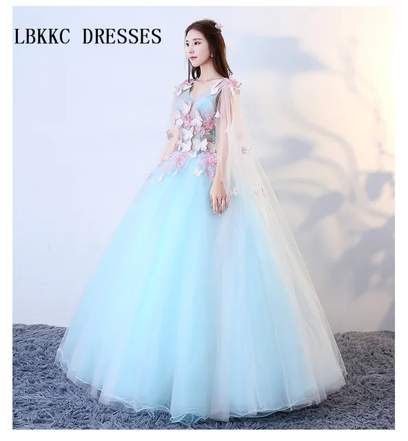 Long Puffy Sweet 16 Dresses