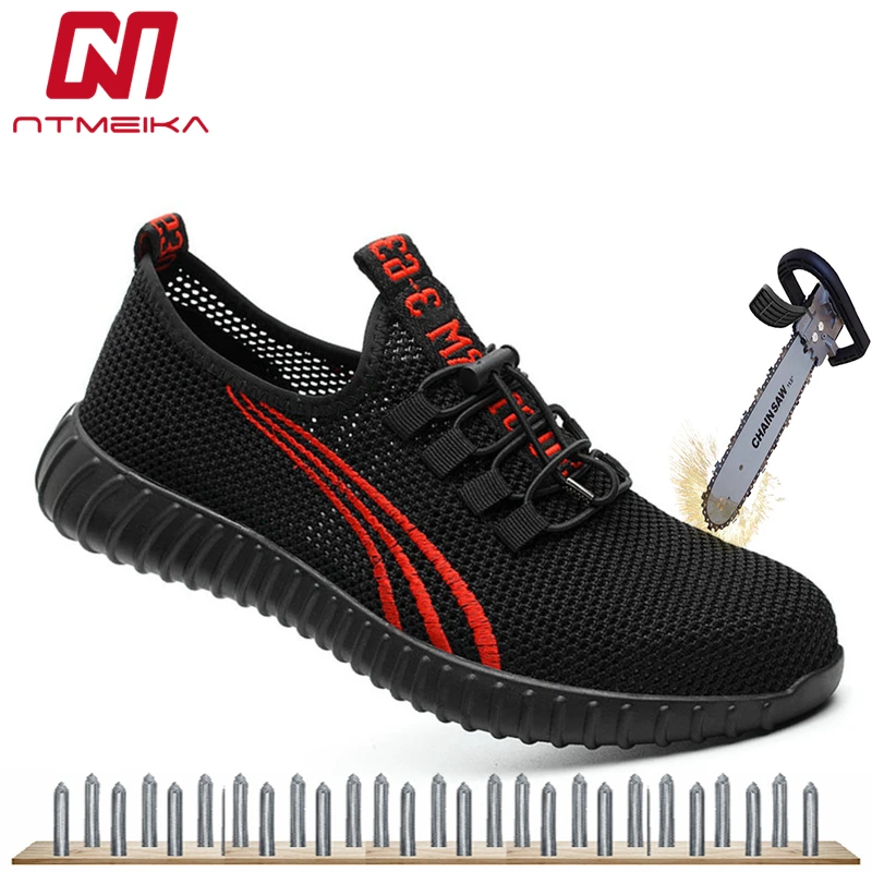 الصيف تنفس الرجال أحذية أمان الصلب اصبع القدم الأزياء أحذية عمل ثقب واقية الأحذية الرجال حجم كبير 36-46 الصيف تنفس الرجال أحذية أمان الصلب اصبع القدم الأزياء أحذية عمل ثقب واقية الأحذية الرجال حجم كبير 36-46