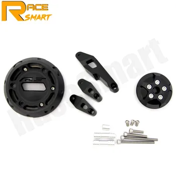

Engine Side Cover Engine Stator Guard Case Protective Cover Motorcycle Accessories For YAMAHA YZF R3 2014 2015 2016 R-3 R 3