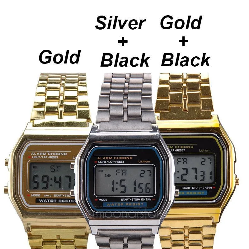 casio a159w black