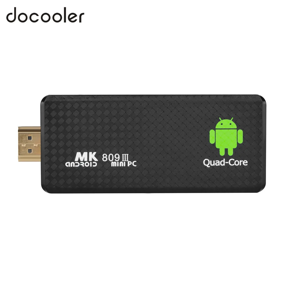 MK809 III Android tv Dongle RK3229 четырехъядерный 2G 16G 4K HD 3D AirPlay Miracast медиаплеер Android tv Stick