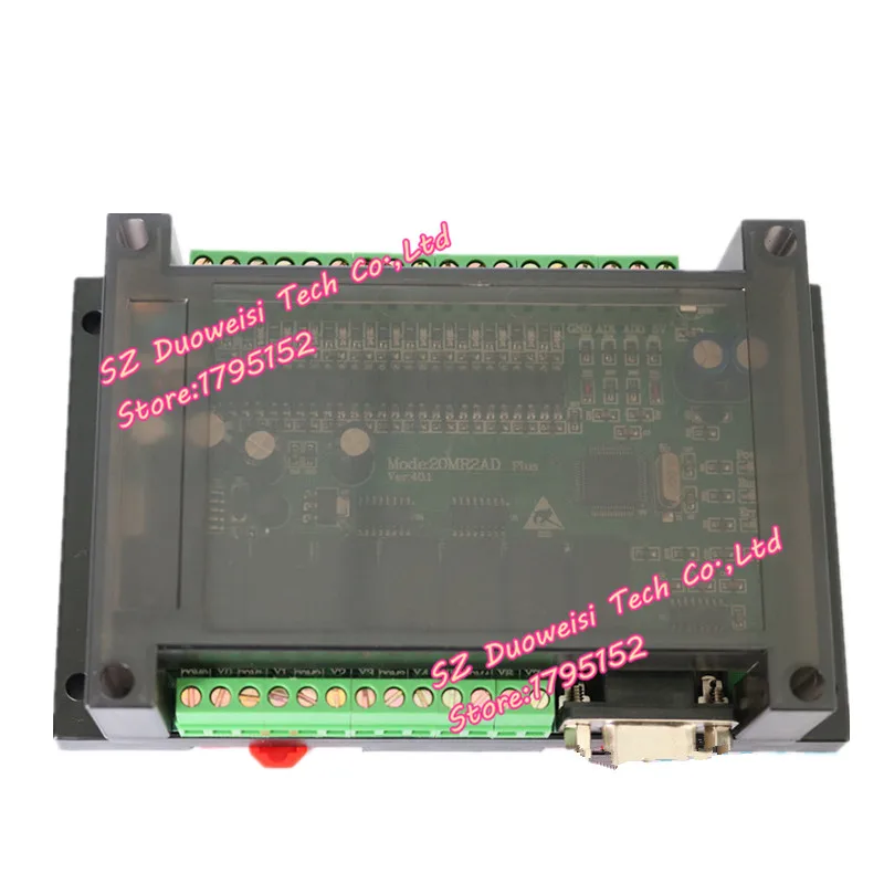 

PLC industrial control board FX1N FX2N 20MR 2AD analog direct download can be even touch screen text FX1N-20MR FX2N-20MR