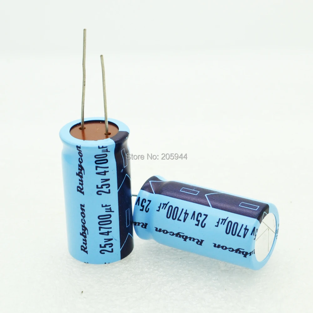 

2pcs Rubycon TWSS CEW 4700uF/25V Audio Electrolytic Capacitor