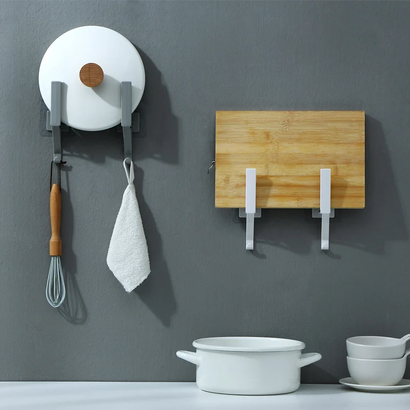 Wall Mounted Pan Pot Cover Lid Rack (1)