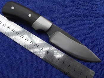 

2019 Manual forging hunting knife outdoor products Small steel head straight knife Survival equiped saber technology tool