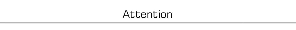 attention