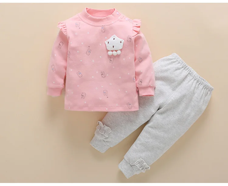 Star Love Shoulder Open Long Sleeve Set (15)