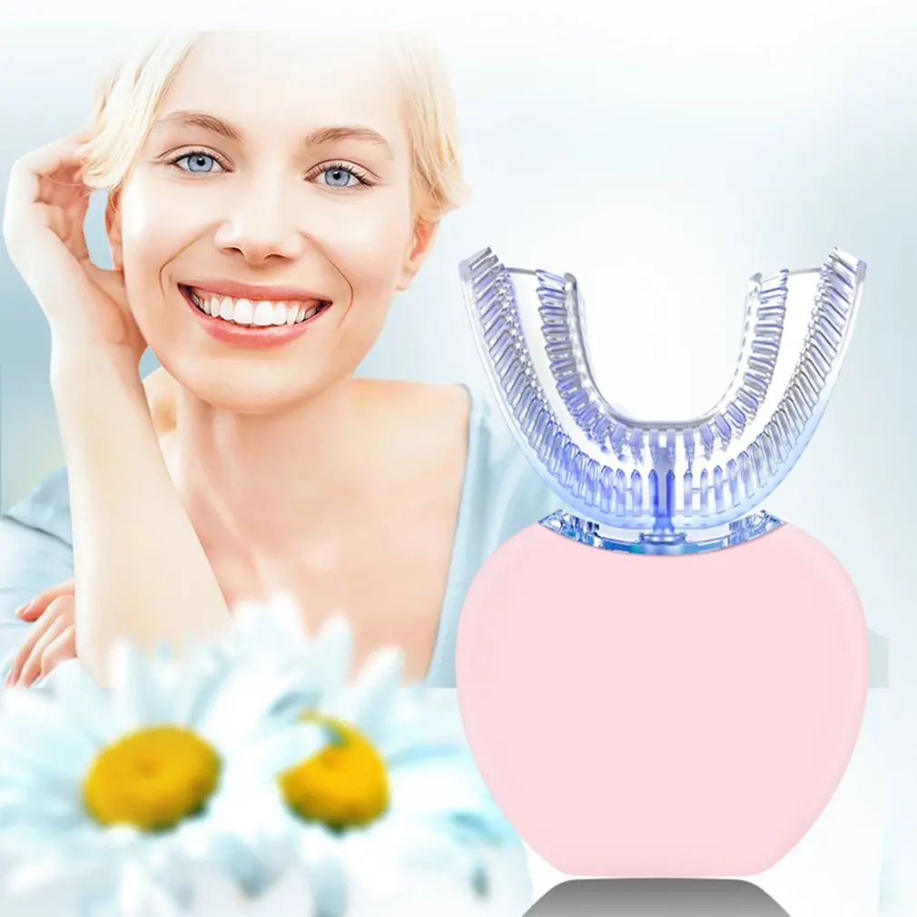 

2018 New toothbrush Intelligent Cold Light Automatic Ultrasonic Vibration Electric Toothbrush Teeth Whitening Beauty Instrument