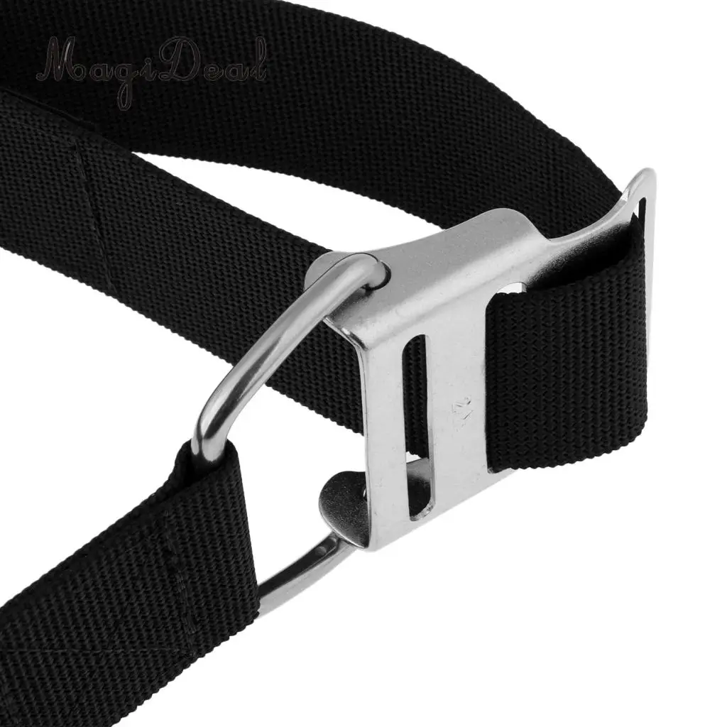 Portable Scuba Diving Cylinder Tank Cam Band Strap BCD DIY Safety Equipment with Anti-Slip Pad & Buckle