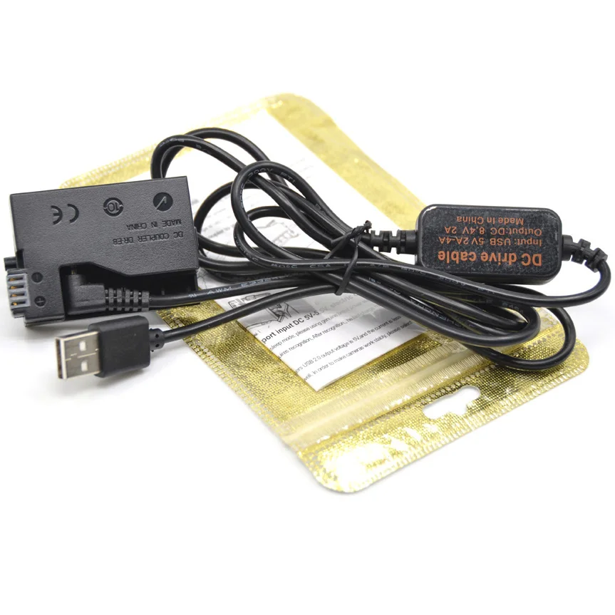 15 штук в наборе USB Мощность ack-e8 Кабель-адаптер для наушников + DR-E8 LP-E8