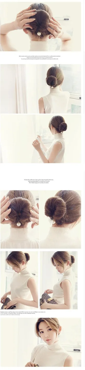 Корейский стиль Новая мода Перл Бун заколка аксессуары для волос для укладки женских волос инструменты