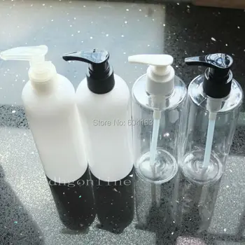 

5 Pcs 300ml Empty Bottle 10 OZ Liquid Soap Dispenser Pump Cream Lotion Refillable Jar