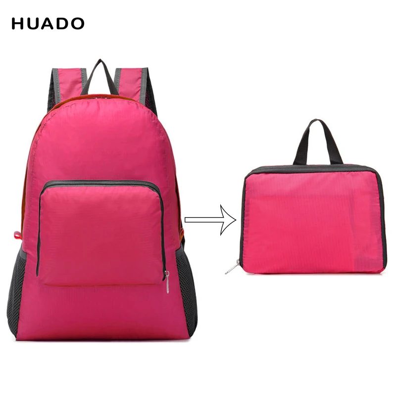 

Men Women Large Capacity Travel Shoulders Bag Light Nylon Foldable Bag Travel Backpack Bags Men's backpack mochila