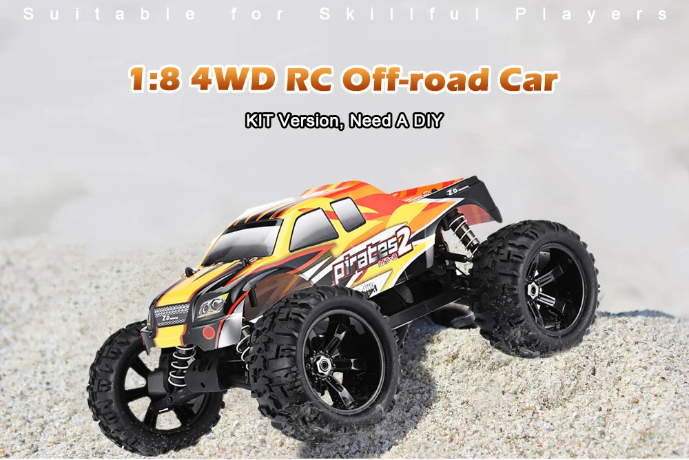 ZD Racing 9116 1:8 масштаб 4WD монстр грузовик без электронных частей комплект версия