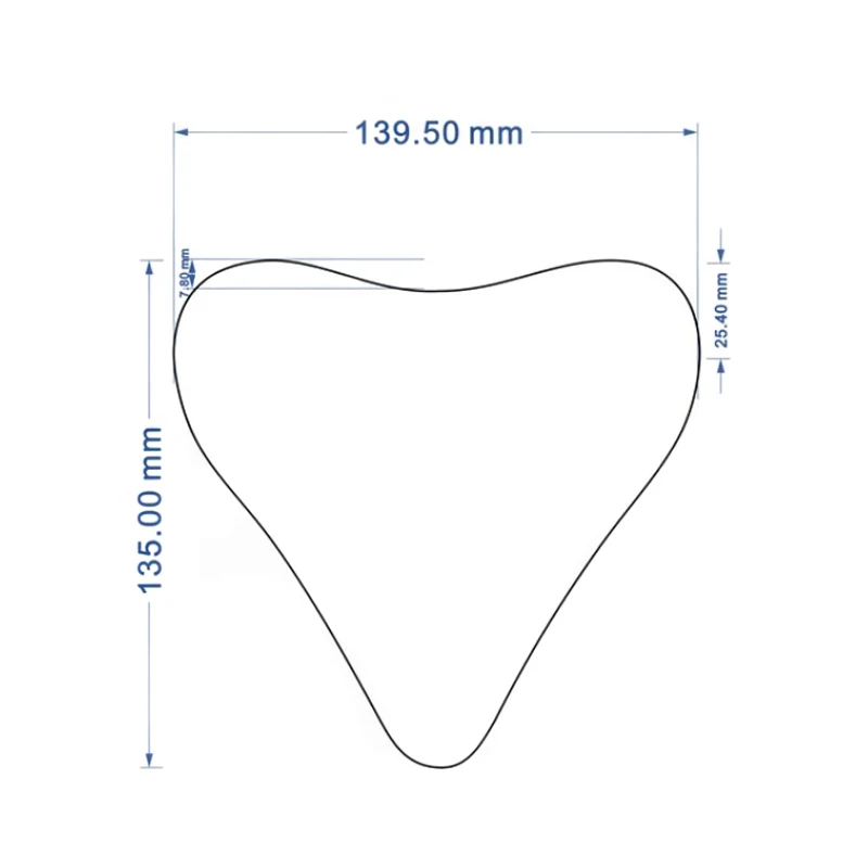 Anti-Wrinkle Chest Pad Heart Shape Reusable Anti Aging Transparent Soft Silicone Pads SDFA88 | Красота и здоровье