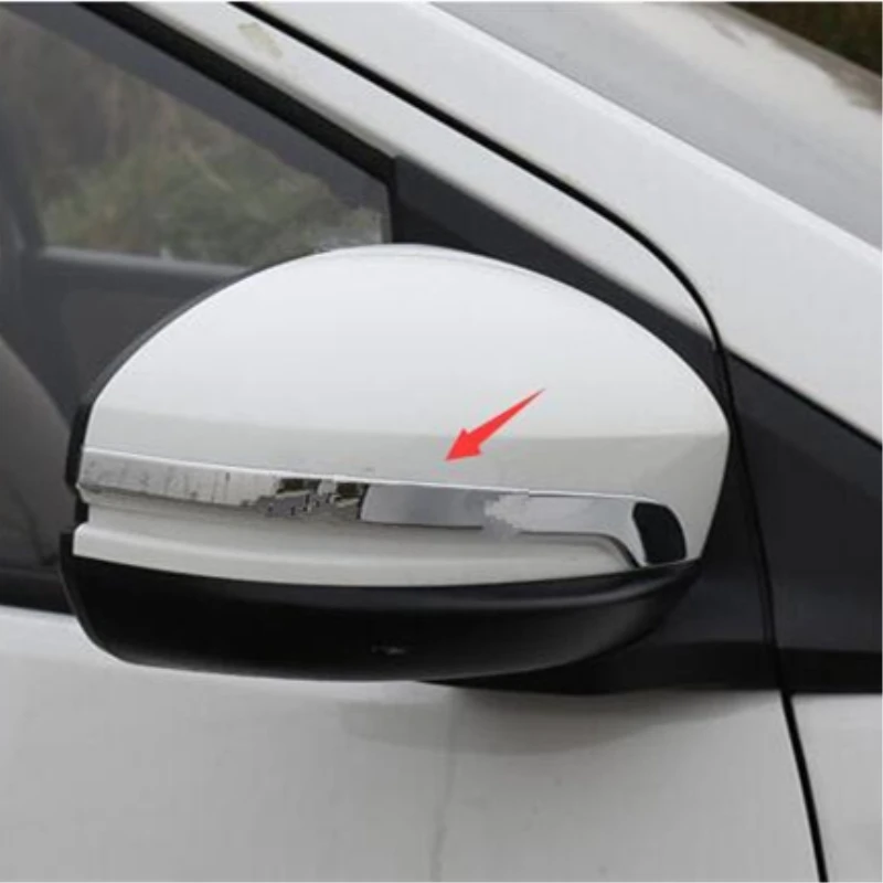 Для Honda City 2014-2017 ABS Chrome боковое зеркало заднего вида Формовочная крышка