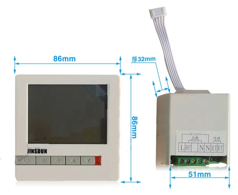 

C5,Thermostat for warm wall,temperature controller for infrared heater and carbon crystal,temperature controller for heating