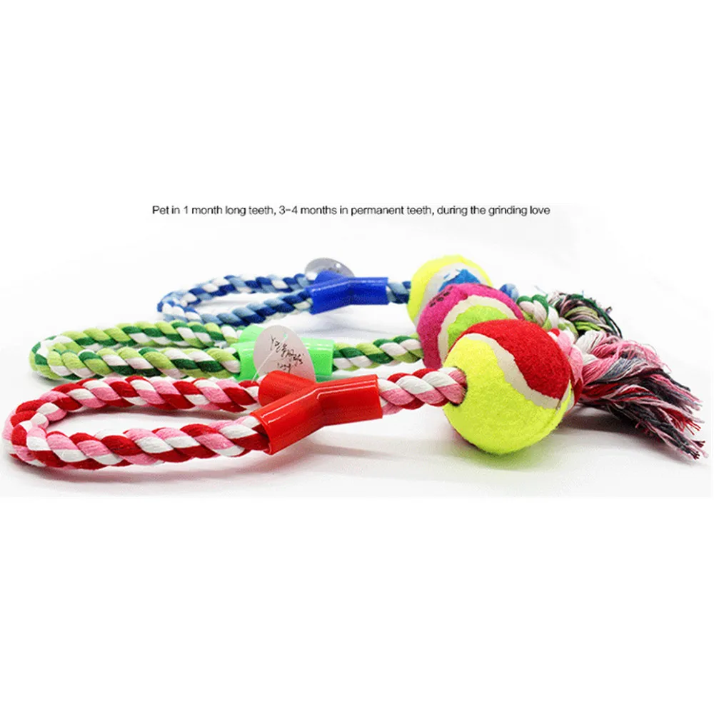 10 шт. Hateli Pet Bite-resistant Ball Dog Очищающая молярная самоеда большая собака шнур для игр с собакой ручная нарисованная катушка хлопковых ниток