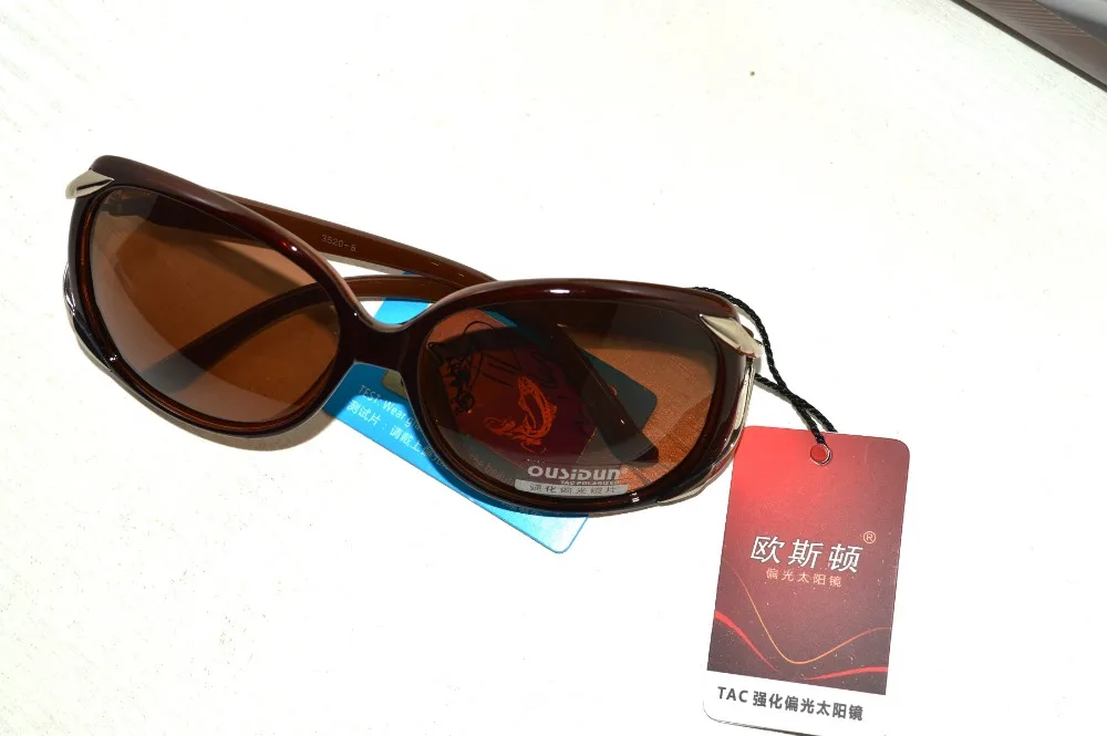 Бабочки коричневые женские модные украшения поляризационные солнцезащитные очки Полароид gafas de sol mujer oculos