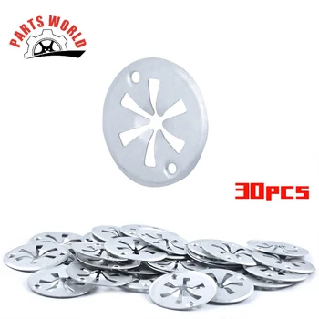 

30 PCS Clamping Disc Mounting Clip Under Motor Cover and Heat Protection Plate