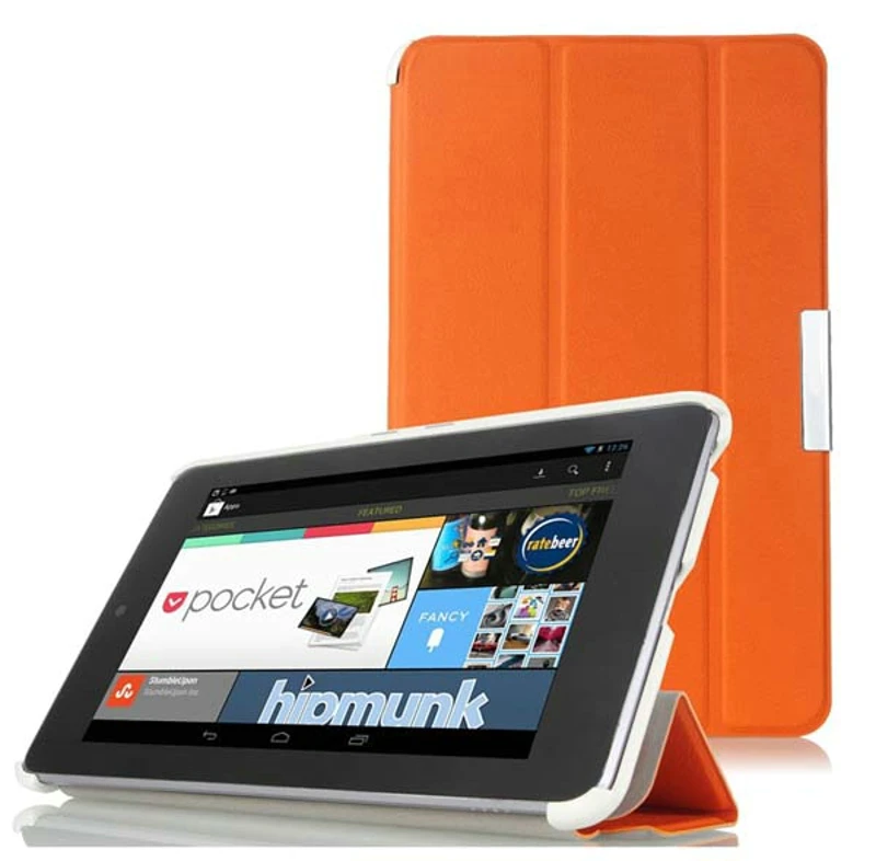 3 складной Ультра тонкий рукав Магнитный Folio Stand кожаный чехол Smart Cover для Google Nexus 7 II