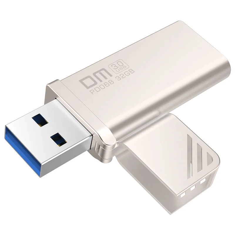  Free shipping DM PD068  16GB 32GB 64GB 128GB 256GB USB Flash Drives Metal USB 3.0 High-speed write 