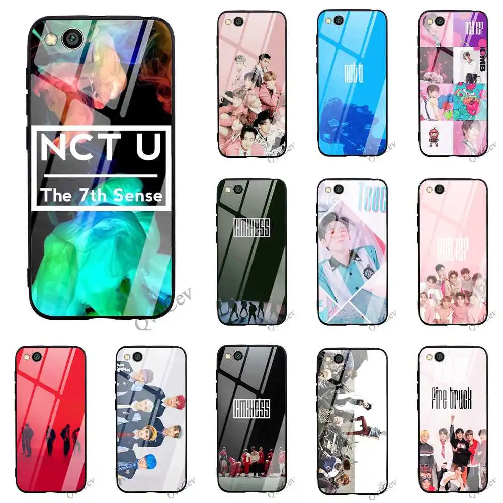 

Slim NCT U 127 DREAM KPOP Tempered Glass Phone Cover for Xiaomi Mi A1 Case A2 8 Lite 9 F1 Redmi 4X 6A Note 5 Pro 6 7 Cases Back