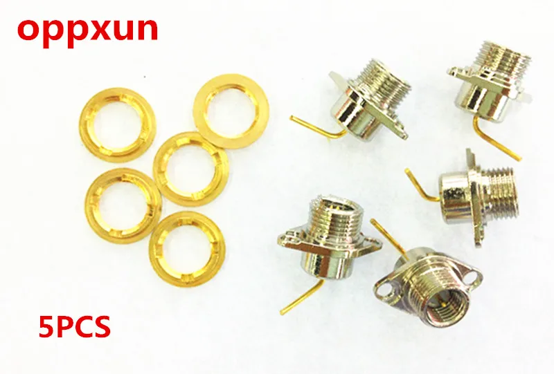 Oppxun 5 шт. разъем SMA разъем 2 Отверстия Фланец Kenwood Радио tk2107 3107 2260 3160 3260