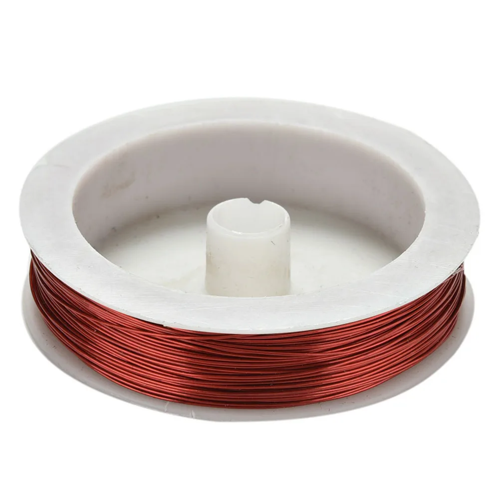 40m Iron Craft Wire Spool For DIY Jewelry Craft 0.5mm Soft String Metal Deco Art