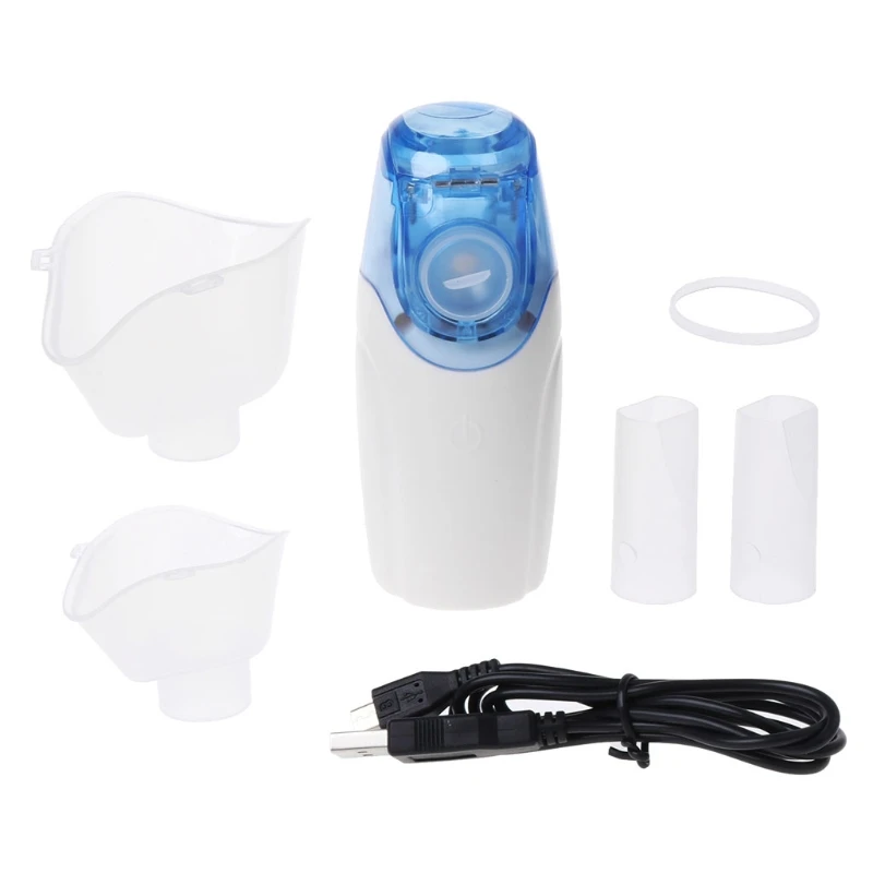 

Portable Handheld Inhaler Nebulizer USB Personal Steam Mist Healthy Therapy Steaming Devices Nose Facial Care Tools