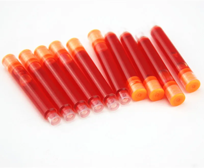 

30 PCS International Size Pen Ink Cartridge to Fit Fountain Pens, orange
