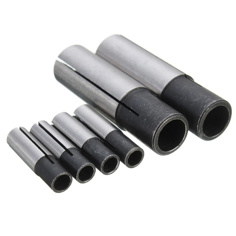 

1pc 6mm to 3.175mm 1/8 Inch Inner Diameter High Precision Engraving Bit CNC Router Tool Adapter For Collet Or 12.7mm to 4mm