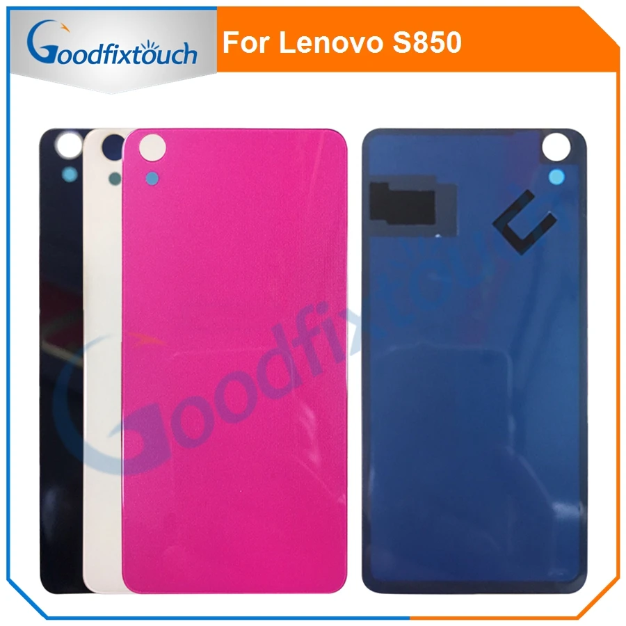 Задняя крышка батарейного отсека для Lenovo S850 стеклянная задняя корпуса S 850 S850T