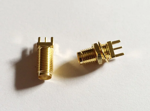 

Free shipping 13 threads Female SMA connector with Screws and washers for 0-18Ghz 50pcs/lot