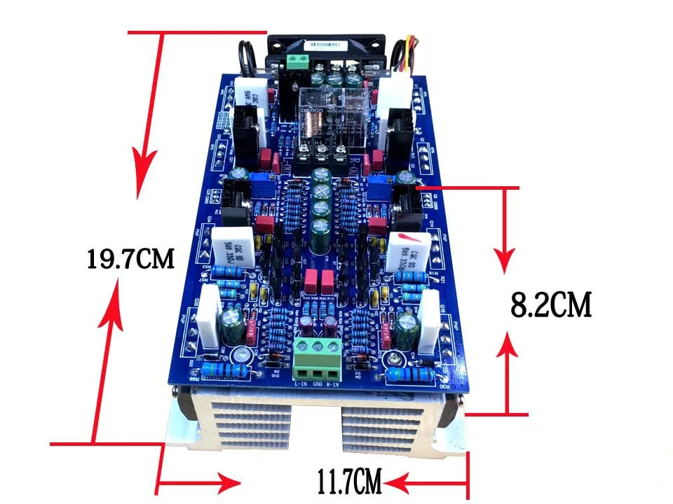 Усилители аудио hifi 2. 0 стерео усилитель аудио двухканальный усилитель высокой мощности 500 Вт+ 500 Вт Плата усилителя высокой мощности