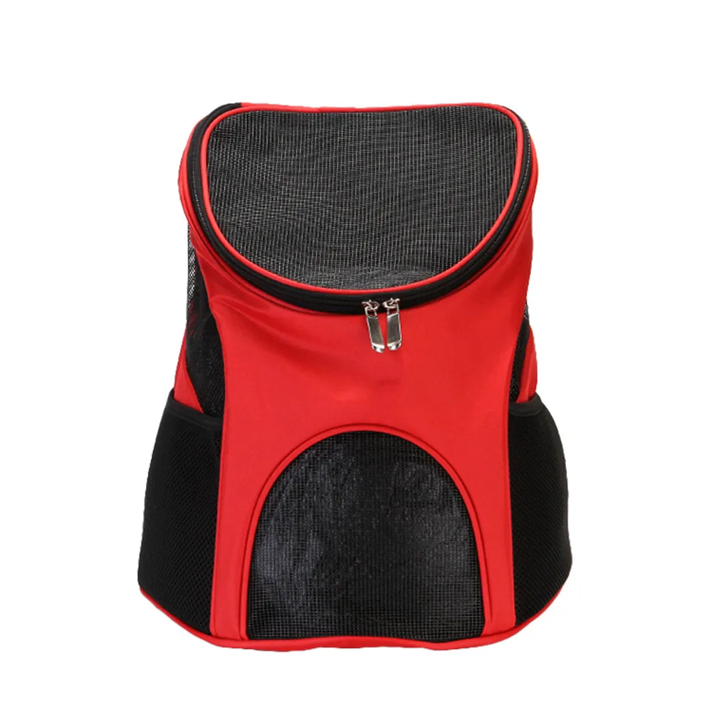 Переноска для собак рюкзаки Кошка Собака Щенок сумка для домашних животных для внешнего использования двойная платье на одно плечо, сумка-рюкзак Портативный рюкзак для путешествий - Цвет: 01