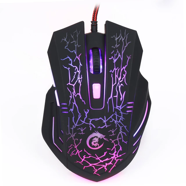 Backlit LED USB Gaming Mouse Mice Wired 5500 DPI With 6 Buttons Optical For Computer Gamer Laptop PC Backlit LED USB Gaming Mouse Mice Wired 5500 DPI With 6 Buttons Optical For Computer Gamer Laptop PC