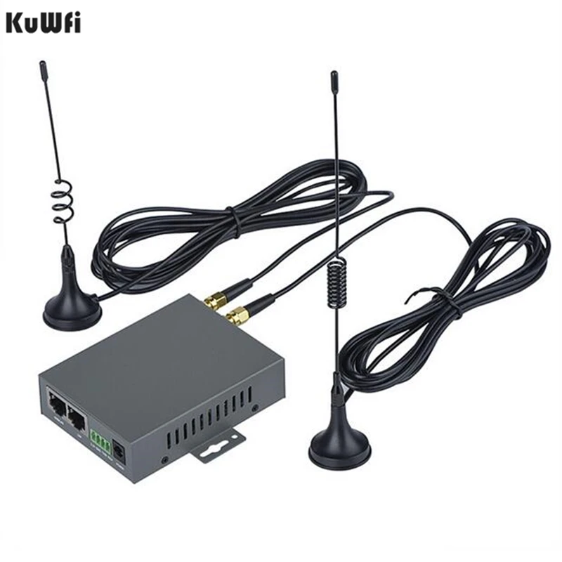 KuWFi 300 Мбит/с промышленный беспроводной маршрутизатор 3G/4G LTE Wifi роутер 4G FDD/TDD Wi-Fi роутеры со слотом для sim-карты и портом RJ45