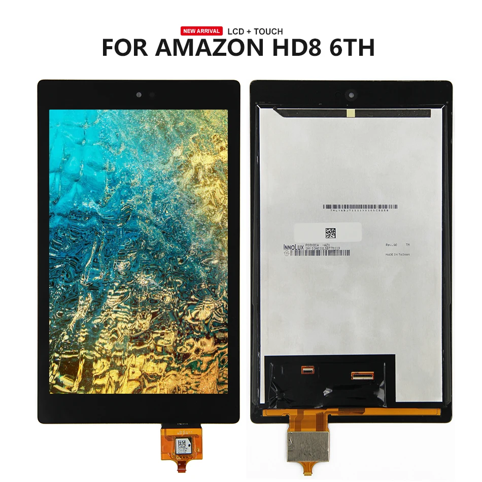 8.0" For AMAZON Kindle Fire HD8 HD 8 LCD Display Touch Screen Digitizer