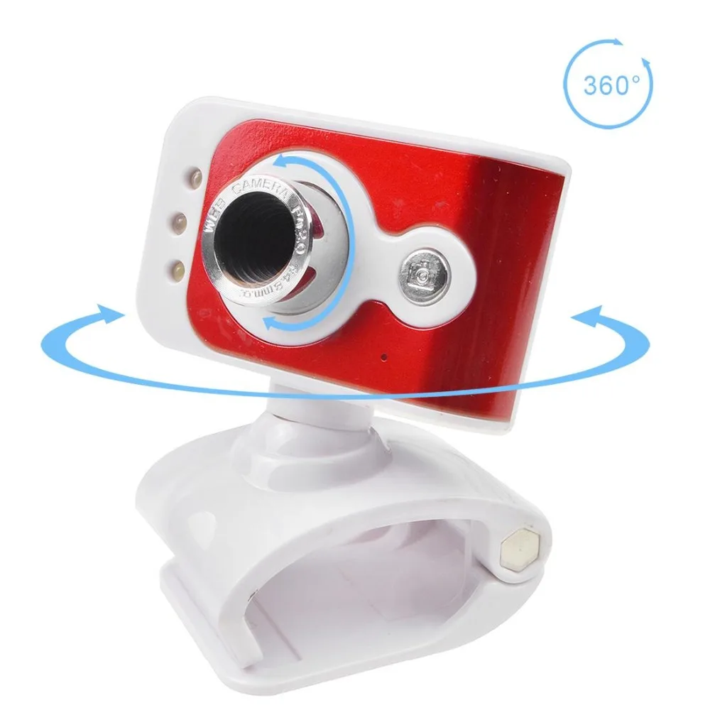 

Rotatable Universal Small Webcam HD Square 8MP Computer Camera 3 lights Built-in Microphone for Desktop Laptop USB Plug