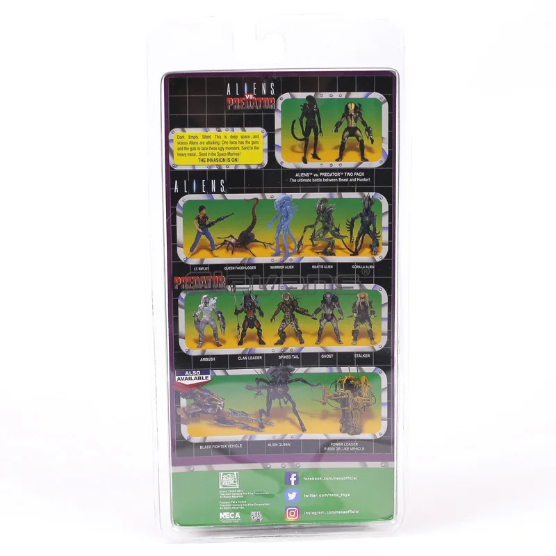 Инопланетянин NECA серия 10 Gorilla Mantis Alien Queen Face Hugger ПВХ фигурка Коллекционная модель