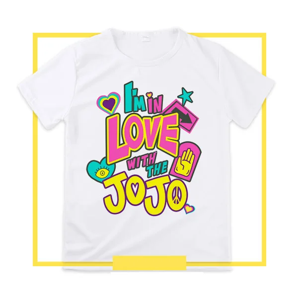 JoJo Необычные Приключения все звезды футболка дизайн Манга аниме футболка классная Новинка забавная футболка стиль для мужчин и женщин с принтом модная футболка