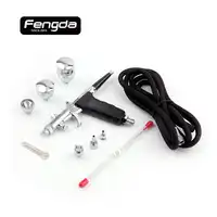 Fengda airbursh BD-116B body paint cake decorate tattoo spray gun cup airhose needle nozzle spanner hand tools