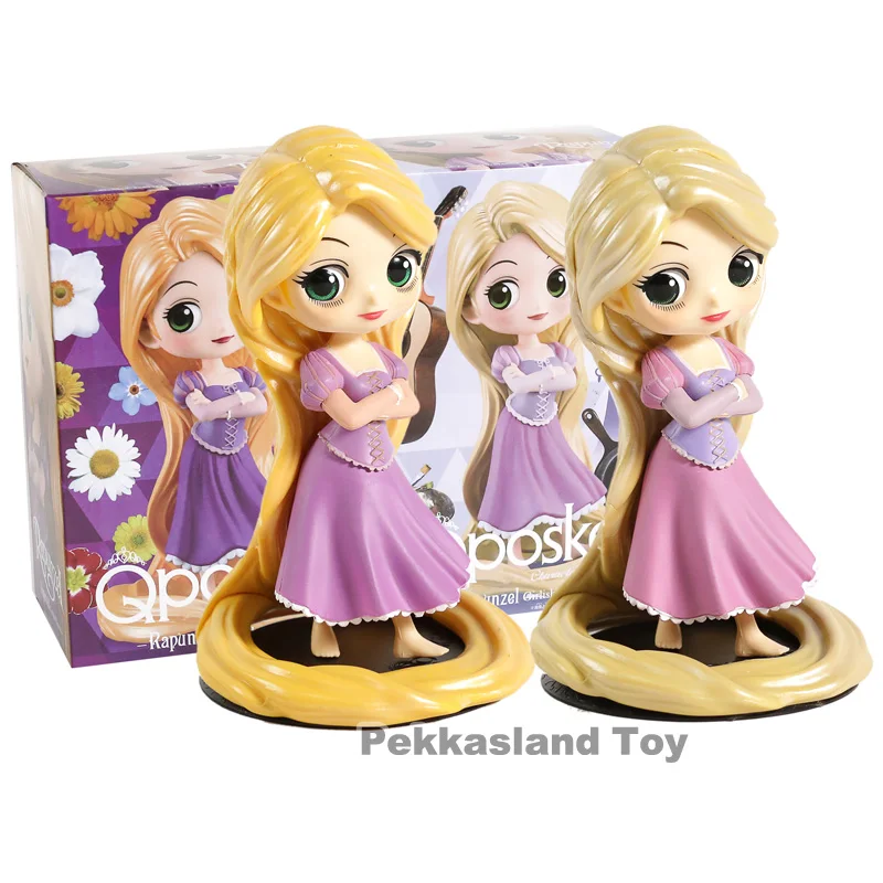 

Q Posket Princess Rapunzel Girlish Charm PVC Figure Collectible Model Toy