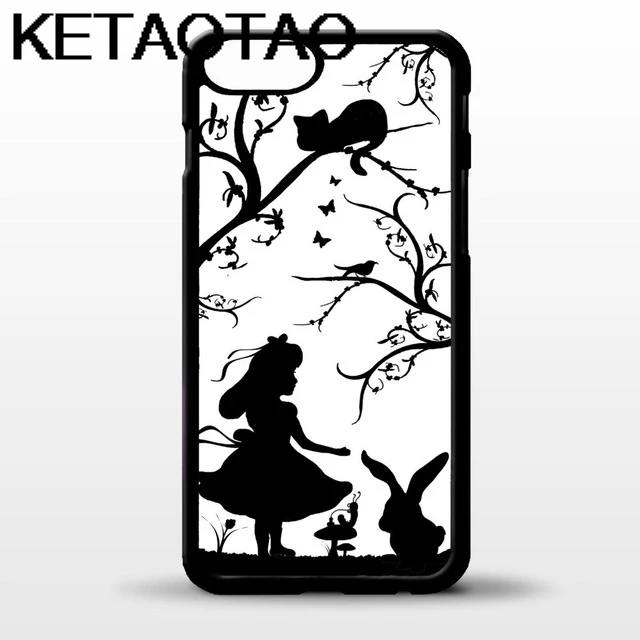 KETAOTAO Alice nel paese чехол для телефона s iPhone 4S 5C 5S 6S 7 8 6Plus 7Plus 8Plus X samsung из мягкого ТПУ