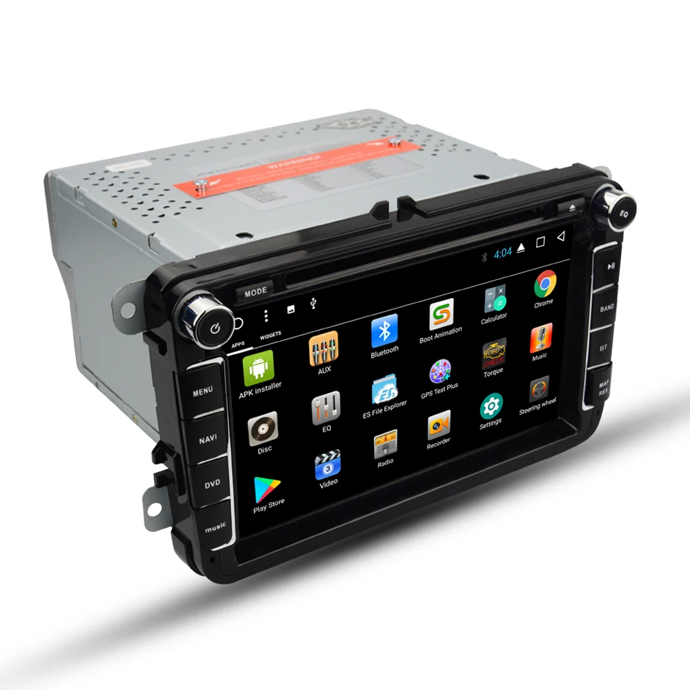 Cheap EKIY 2 Din Car Multimedia DVD For VW GOLF PASSAT B6 B5 JETTA POLO CC TIGUAN OCTAVIA Stereo Autoradio GPS Navi 8 Inch Android 8.1 4