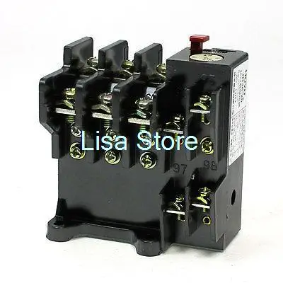 

JR36-20 1NO 1NC 3 Phase 20A 4.5-7.2A Adjustable Thermal Overload Relay
