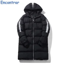 Encontrar 2017 New Winter Parka Coat Thick Warm Men Parkas Long Hooded Windproof Coat Male Cotton-Padded Plus Size 5XL , QA389