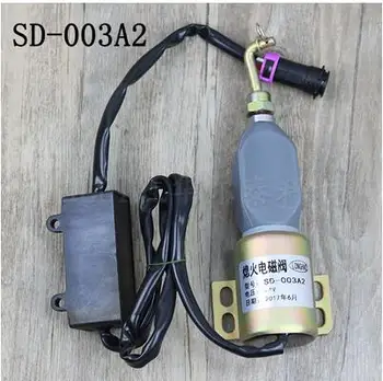 

Shut-down Flameout Electromagnet Oil Break Solenoid Valve SD-003A2 Oil Break Valve Flameout Switch Construction Machinery Parts
